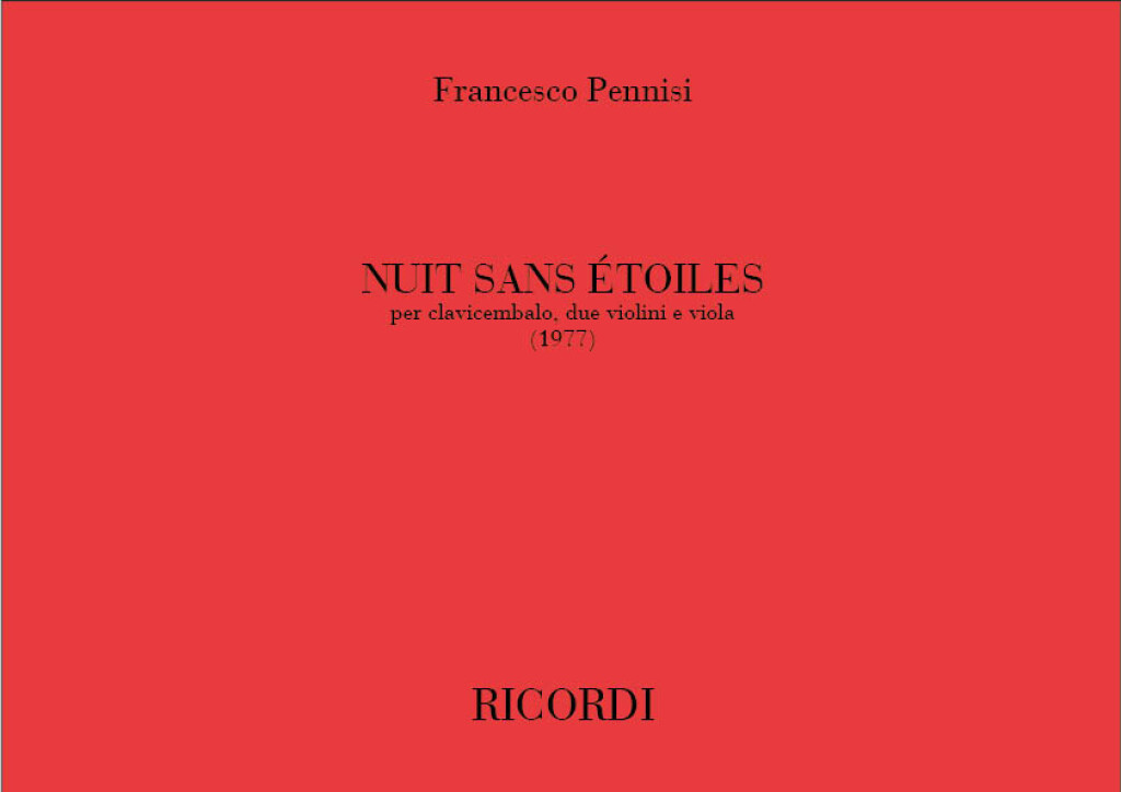 Nuit Sans Etoiles